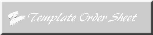 Template Order Sheet