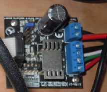 Motor Driver2.5A基盤の配線の参考画像
